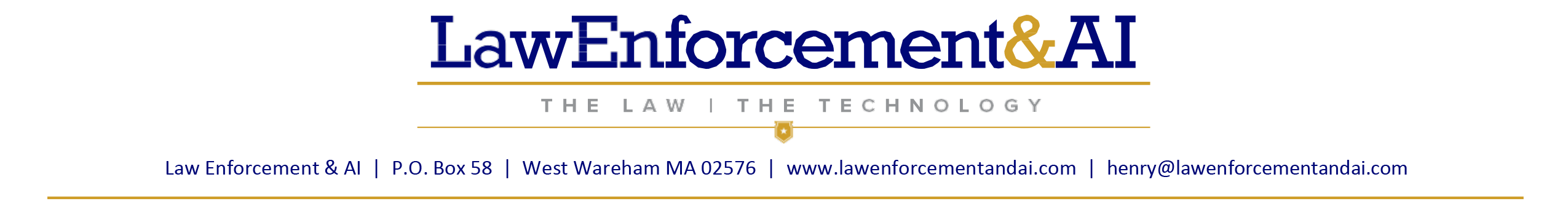 Law Enforcement & AI Logo